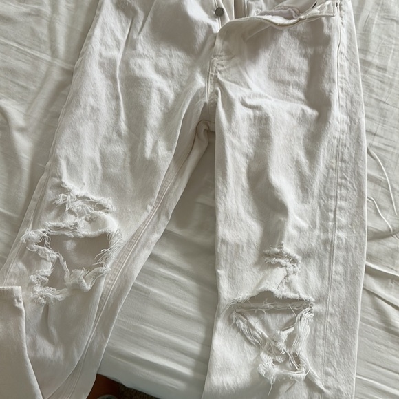 Agolde 90’s mid rise loose Vanish white jeans 23 - Picture 9 of 9